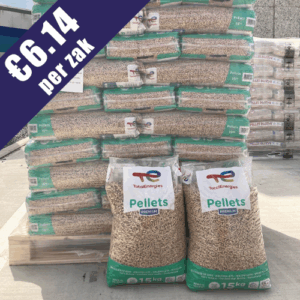 Pellets TotalEnergies: 66 x 15kg - Afbeelding 1