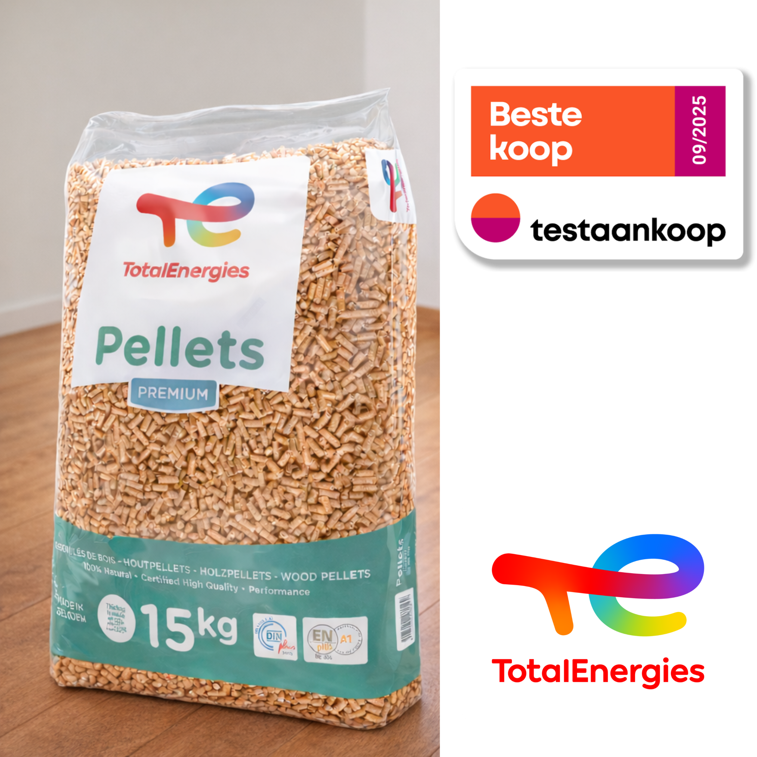 Pellets TotalEnergies: 66 x 15kg